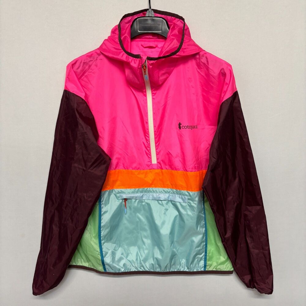 Cotopaxi Women Hooded Teca Half-Zip Windbreaker Jacket Size Large D127 -18 - Picture 13 of 13